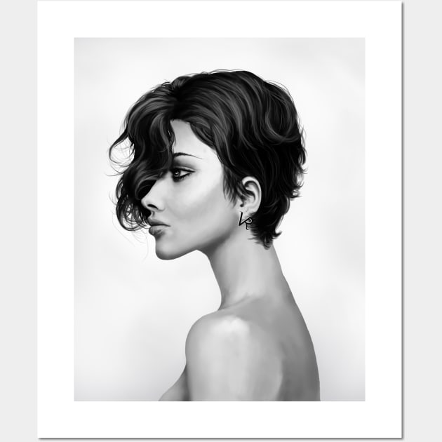 Cool haircut Wall Art by ArtVelenaRevers